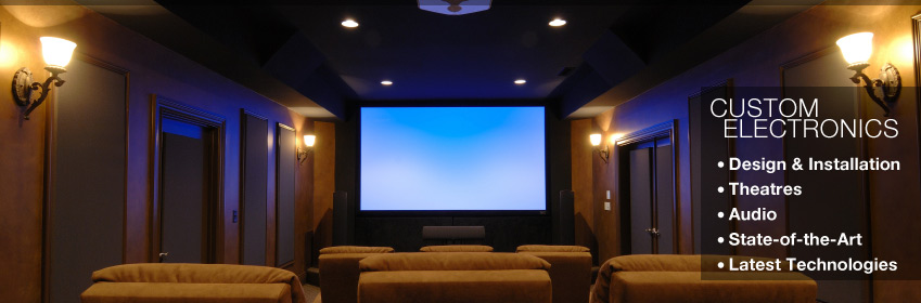 motorized shades lighting control custom cabling DES